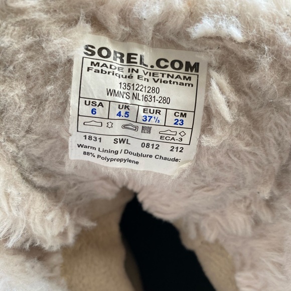 Sorel Boots Waterproof Size 6 - Picture 8 of 10